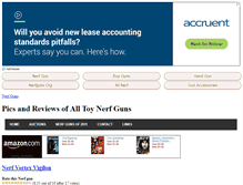Tablet Screenshot of nerfguns.org